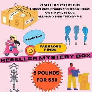 Reseller MYSTERY BOXES 5 lbs. FOR $50